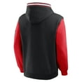 thumbnail image 5 of Men's Fanatics  Black/Red Portland Trail Blazers Half Court Shot Clock Fastbreak Hoodie, 5 of 5