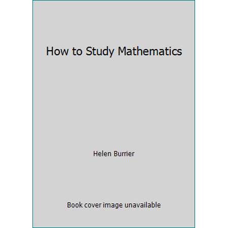 How to Study Mathematics, Used [Paperback]
