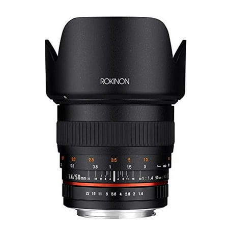 Rokinon 50mm F1.4 Lens for Nikon Digital SLR (Best Price Nikon 50mm 1.4 G)