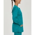 thumbnail image 2 of Landau Veste Médicale ProFlex pour Femmes : Coupe Moderne, Extensible, Col Rond à Boutons Pression 3038, 2 of 5
