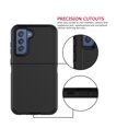 thumbnail image 5 of Galaxy S21 FE 5G Cases, Sturdy Case for Galaxy S21 FE 5G 6.4", Tekcoo Full-Body Heavy Duty Armor Hard Plastic & Shock Absorption Rubber Rugged Bumper 3-in-1 Case Cover -Black, 5 of 7