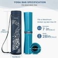 thumbnail image 5 of Gonex Yoga Mat Bag, Full-Zip Exercise Yoga Mat Carrier with 2 Cargo Pockets & Adjustable Shoulder Strap for Women Men, 5 of 8