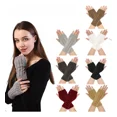 thumbnail image 2 of 4 Par Guantes Sin Dedos Mujer Invierno Frío Regalos Navidad, 2 of 8