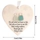 thumbnail image 3 of Adorno colgante de cristal marino en forma de corazón con temática costera para decorar paredes, jardines y ventanas del hogar. 1 unidad., 3 of 6
