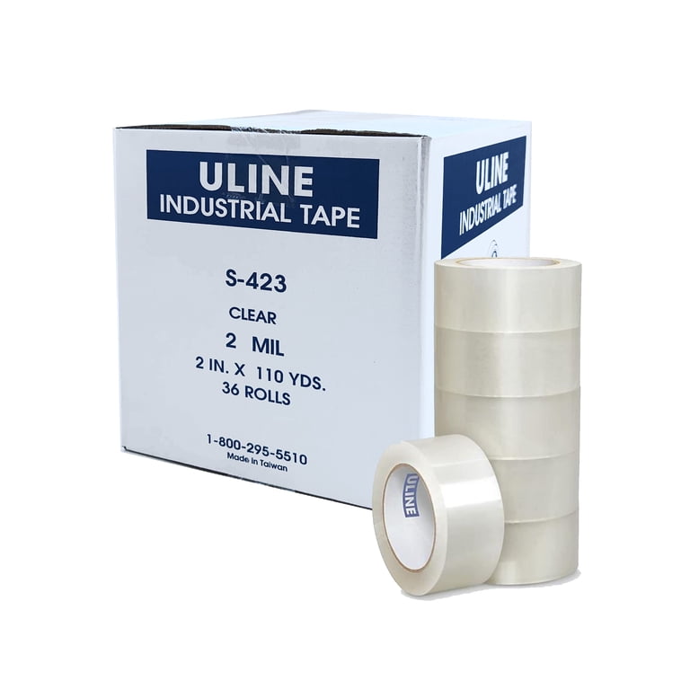 Clear Carton Sealing Tape 2 in × 110 yd