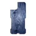 thumbnail image 3 of DistinctInk Custom SKIN / DECAL compatible with OtterBox Commuter for iPhone 11 Pro (5.8" Screen) - Dark Blue Weathered Wood Grain Print - Printed Wood Grain Image, 3 of 5