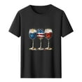 thumbnail image 5 of Awdenio Oversized Tshirts for Men 4Th of July Tshirt Funny USA Graphic Tops Patriotic Casual Short Sleeve Basic Tees, 5 of 5