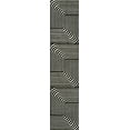 thumbnail image 2 of JONATHAN Y SCANDINAVIAN 2 x 8 Runner Rug, Odense Minimalist Angle Geometric - Black/White, SCN101G-28, 2 of 6