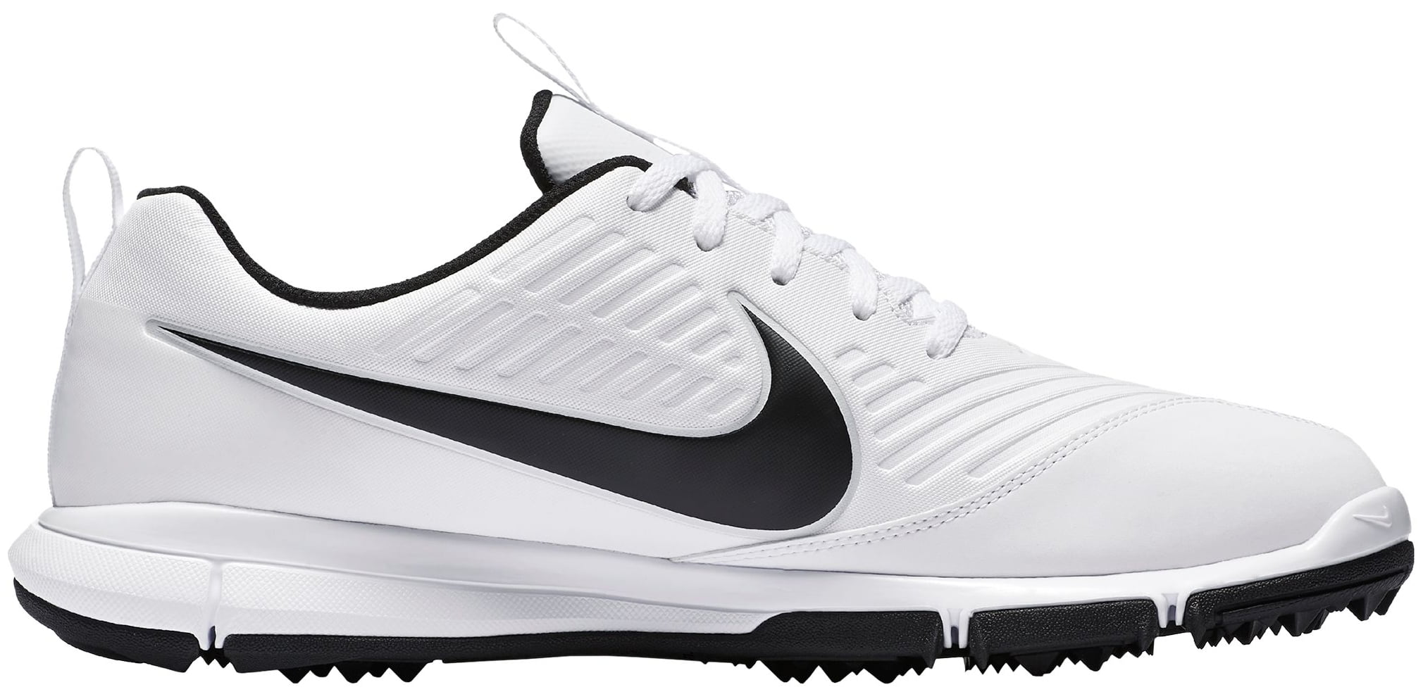 Nike Explorer 2 Golf Shoes (White/Black, 8)