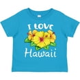 thumbnail image 3 of Inktastic I Love Hawaii Hibiscus Flowers Boys or Girls Toddler T-Shirt, 3 of 5