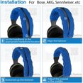thumbnail image 5 of Knit Fabric Head Pad Compatible with Sony WH-1000XM4, WH-1000XM3 Headphone Replacement Head/Head, 5 of 5