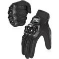 thumbnail image 2 of Motorcycle Gloves For Men And Women, Summer Breathable Mesh Gloves With Hard Knuckle Protection, Touchscreen Compatible Fingertips, Adjustable Wrist Strap For Riding, Cycling, Outdoor, 2 of 7