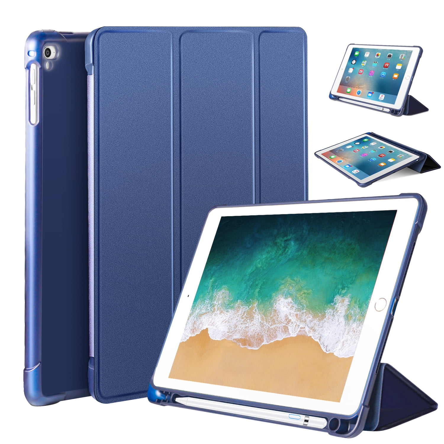 ipad 6th generation case with pencil holder walmart