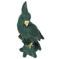 thumbnail image 1 of OULII Statue d'Oiseau Perroquet en Résine Verte Décoration pour Bar Armoire 1ensemble, 1 of 8