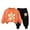 Orange, variant on Girls Clothes, Sweatsuits for Girl Boy Fall Winter Outfits Cotton Cute Printed Long Sleeve Top & Jogger Pants 2 Piece Set (3-4T, Yellow 01)