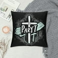thumbnail image 2 of RUIYC Christian Through It Throw Pillow Pillowcase for Couch Bed Sofa,Christian Gifts, 2 of 5