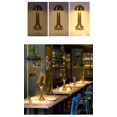 thumbnail image 3 of Lámpara de escritorio táctil recargable USB de metal Retro Bar Ktv Hotel Cafe Mesa de comedor Luz de noche creativa junto a la cama - Pantalla transparente con mancuernas - oro dontodent Kuyhfg Sin marca, 3 of 3