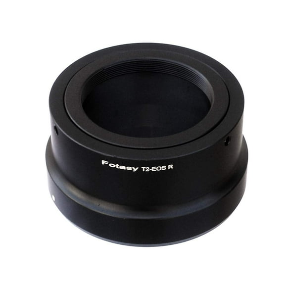 Fotasy Adjustable T2 T Mount Lens to Canon EOS RF Mount Adapter, fits T/ T2 Mount telescopeLens & Canon EOS RF Mirrorless Camera EOS R EOS RP R3 R5 R6