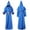 Blue, variant on Halloween Priest Outfit, Fantasy Role Play Robe, Medieval Monk Robe, Hooded Robe Halloween Medieval Renaissance Cloaks Unisex Adult Monk Friar Priest Wizard Cloak Hooded Robe Cosplay Capes, S