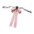 thumbnail image 2 of Broche de pajarita Yinane rosa, 2 of 8