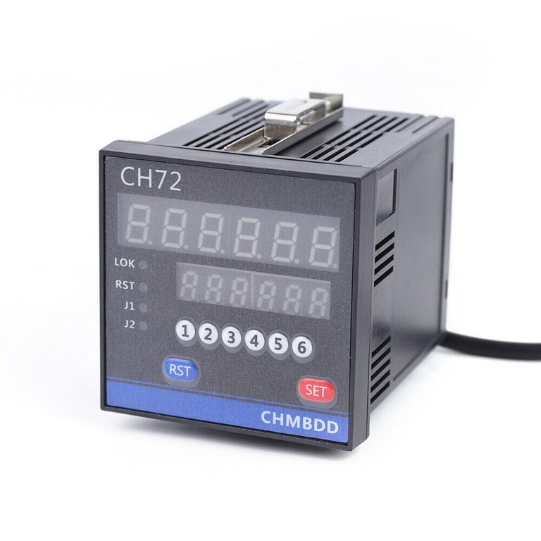 Electronic Meter Counter Two Wheel Length Measuring Accuracy 