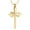 Gold, variant on Infinity Love Cross Cremation Jewelry Ashes Religious Cross Urn Pendant Necklace for Women Men Pet Ashes Memorial Keepsake Jewelry