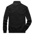 thumbnail image 4 of Fitoron Men's Casual Winter Jackets, Lightweight Outdoor Long Sleeve Full Zip Coats for Mens Black, 4 of 8