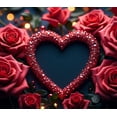 thumbnail image 4 of Heart Balloons Backdrop Background Wall Banner Valentines Day Party Decorations Romantic Celebration Event Decor Wedding Photography Prop, 4 of 4