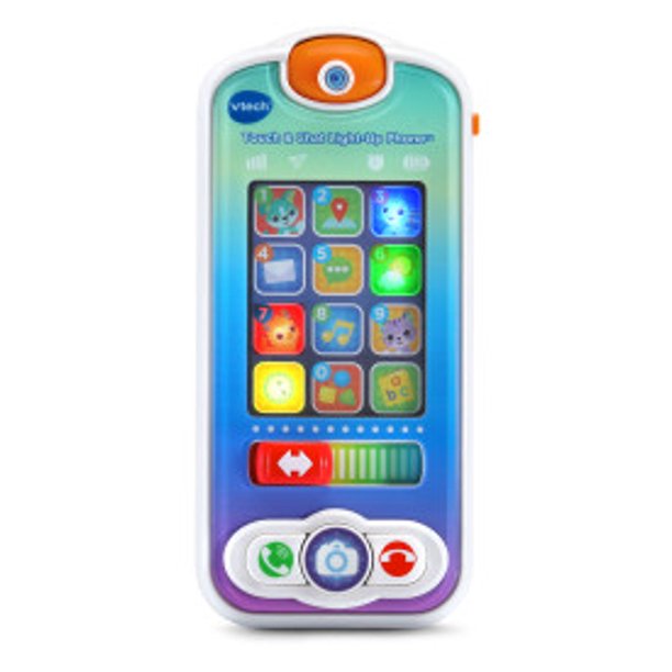Vtech Touch Chat Light Up Phone Musical Learning Play Cell Phone Unisex Walmart Com Walmart Com