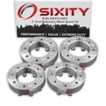 thumbnail image 3 of Sixity Auto 4 pc 2" 8x6.5 Wheel Spacers compatible with Ford F350 Pickup Truck 9/16-18tpi 1.75in Studs Lugs, 3 of 7