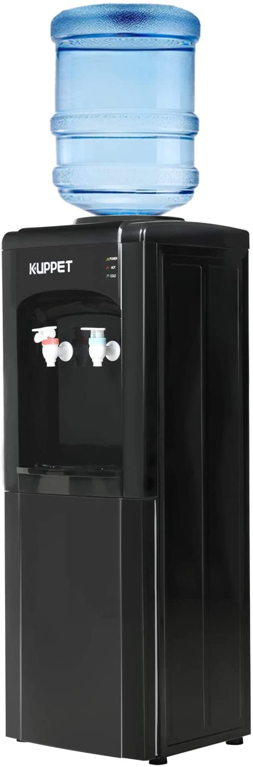 KUPPET Top Loading Water Cooler Dispenser,3 or 5 Gallon Bottle,PP