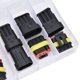 thumbnail image 3 of Kit surtido de enchufes de conector de cable, terminales hembra macho eléctricos impermeables para automoción, 96 Uds., 3 of 8