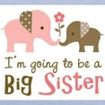 thumbnail image 3 of CafePress - Big Sister To Be Mod Elephant T Shirt - Cute Toddler T-Shirt, 100% Cotton, 3 of 4