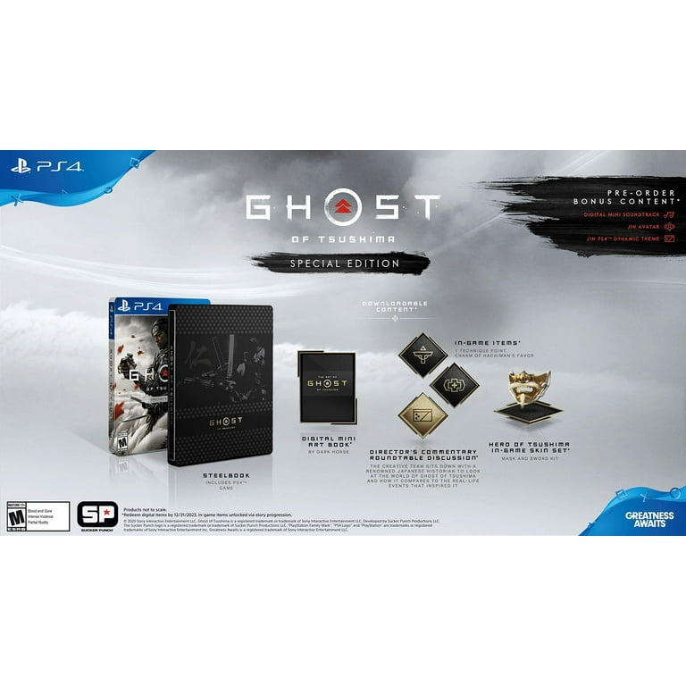Ghost of Tsushima Special Edition - PlayStation 4 - Walmart.com