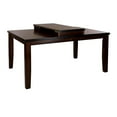 thumbnail image 5 of Topline Home Furnishings Burnished Espresso Dining Table, 5 of 5
