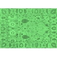 thumbnail image 1 of Ahgly Company Indoor Rectangle Oriental Emerald Green Traditional Area Rugs, 2' x 4', 1 of 4