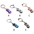 thumbnail image 1 of Keychain Car Pendant Decorative Fashion Zinc Alloy Keyring Portable Chain Reusable Removable Purse Wallet Key Chain Holder Decoration Buckle Gift Black Ice, 1 of 9