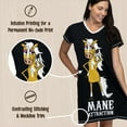 thumbnail image 5 of LazyOne Women's Nightgown, Funny V-Neck Sleep Shirt for Women (Mane Attraction, L/XL), 5 of 7