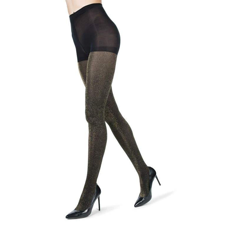 Gold shimmer stockings hot sale