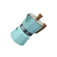 thumbnail image 1 of QualitChoice Cafetière Percolateur pour Cuisinière Pot Pratique Café Bleu 150ml Pot 150/300ml Moka, 1 of 3