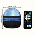 thumbnail image 7 of Ocean Wave Projector, 7 Color Aurora Night Light Projector Mood Lighting with Dimmable & Remote Control for Bedroom Kids Teen Girl Gift Room Decor, 7 of 7