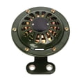 thumbnail image 1 of Bocina de aire eléctrica redonda BuyWeekMX negra DC 12V 110dB, 1 of 10