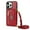 Red, variant on Dteck for iPhone 16 Pro Crossbody Wallet Case, Card Holder Kickstand Phone Case for Women with Lanyard, Durable Shockproof Slim Back Protective Cover for iPhone 16 Pro,Purple