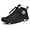 Black, variant on Boys Girls Anti Slip Trekking Shoes for Winter Walking Sport
