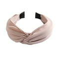 thumbnail image 2 of Certgust Hot Sales Fascinators Hats for Women Wide Headbands for Women Pure Color Bow Tie Velvet Headwrap Hair Band Headbands Pink, 2 of 2