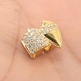 thumbnail image 6 of Unique Bargains 1 Pc Fake Grills Hip Hop Fashionable Teeth Grillz Gold Tone, 6 of 6