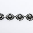 thumbnail image 3 of veasfak Chaîne en Faux Strass de 1 Yard Bricolage Couture pour Déco de Robe de Mariée Noir, 3 of 6