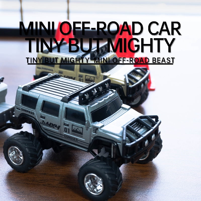 Bigfoot Monster Truck Off-Road Remote Control Car with Adjustable Speed, Lights, Shock Absorption, and Mobile Phone Control