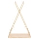 thumbnail image 2 of Estante para colgar en la pared, tablero de madera, marco de hierro, decoración del hogar, estante para colgar en la pared, apariencia llamativa, 2 of 9