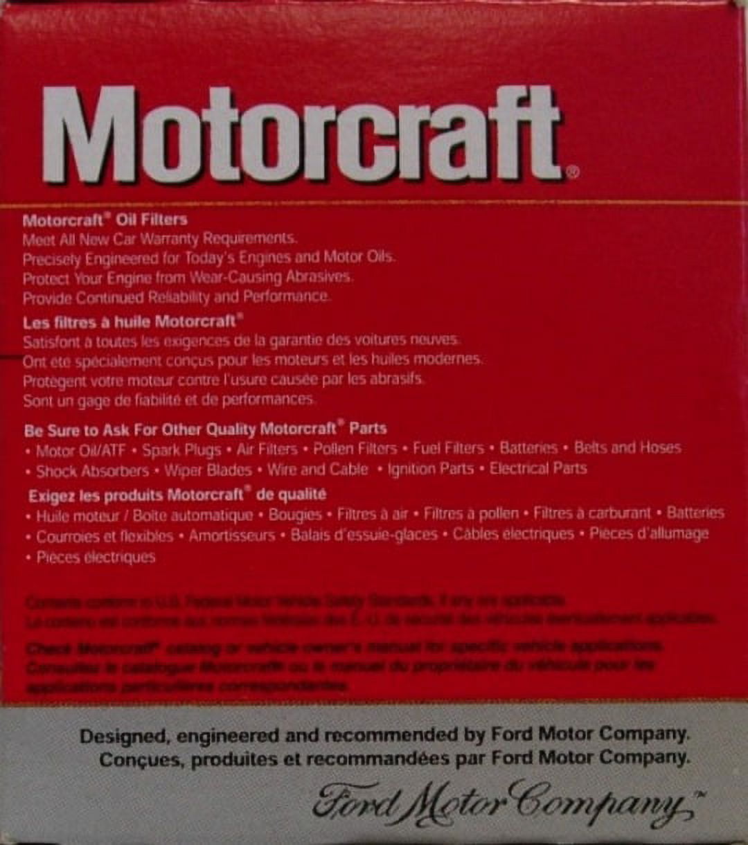 Motorcraft Original Equipment Oil Filter